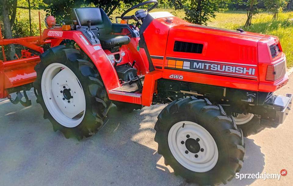 Mini Traktor ciągnik ogrodniczy Mitsubishi z lubelskie sprzedam