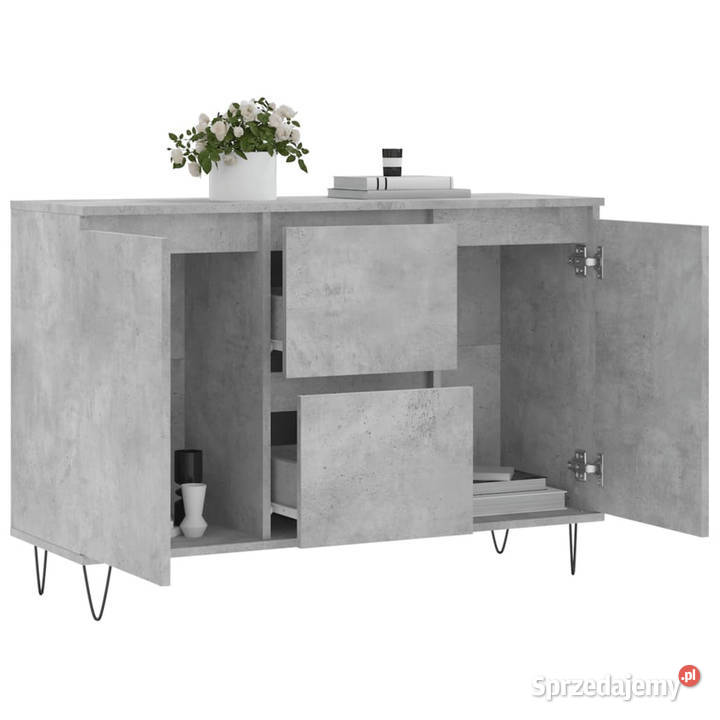 Szafka szarość betonu 104x35x70 materiał Pozostałe Warszawa sprzedam