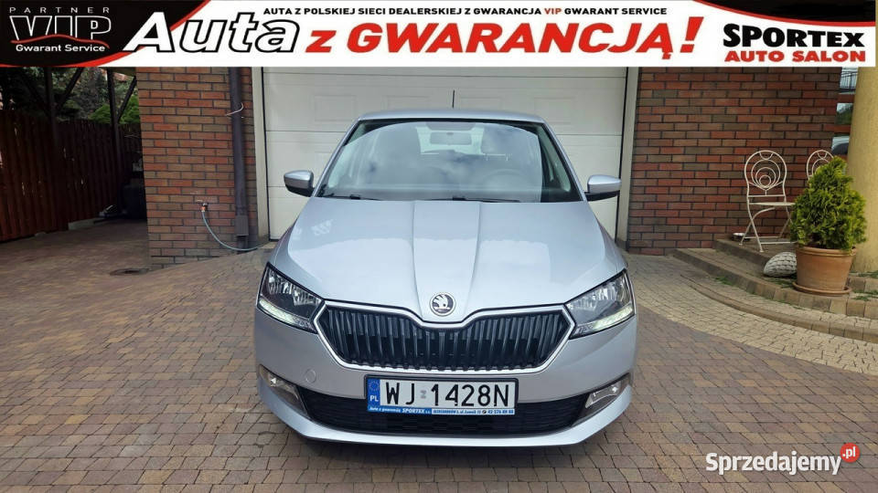 koda Fabia 10 TSI 95 AMBITION Grzane fotele I wł srebrny Fabia Aleksandrów Łódzki