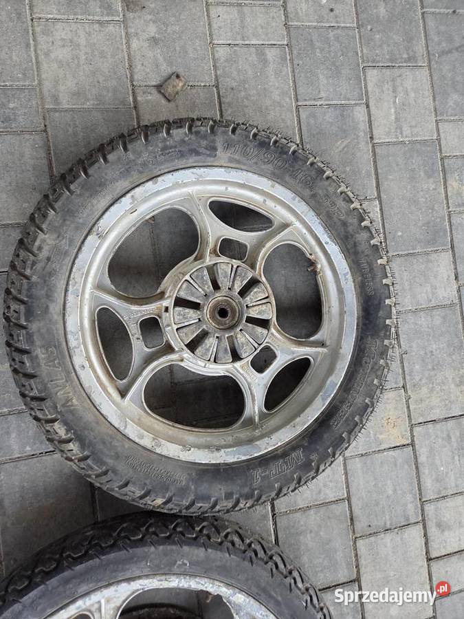 Mz etz 150 251 koła felgi aluminiowe kompletne Motocyklowe Racibórz