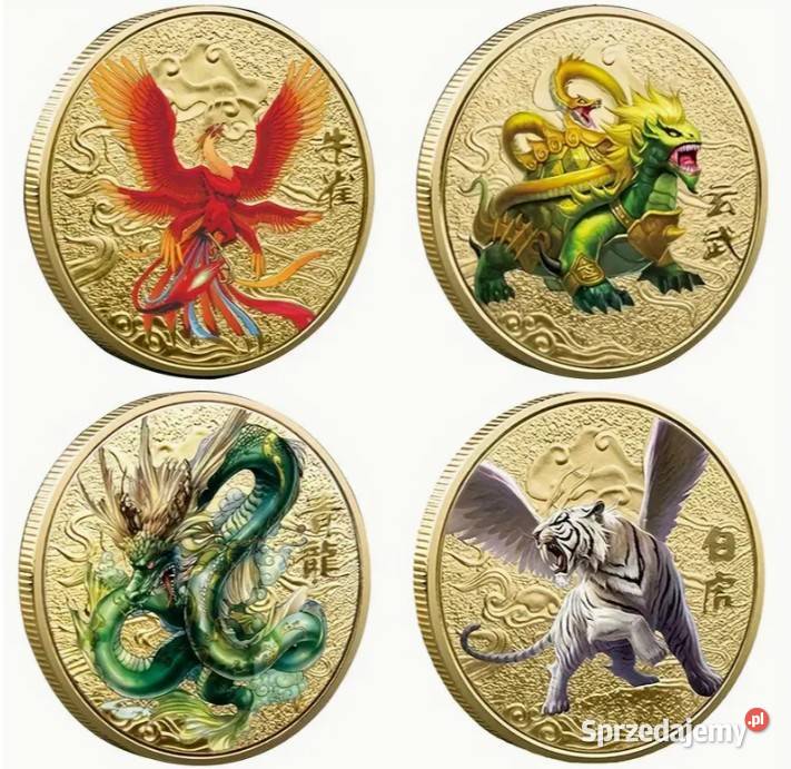 Zestaw kolekcjonerskich monet medali mazowieckie