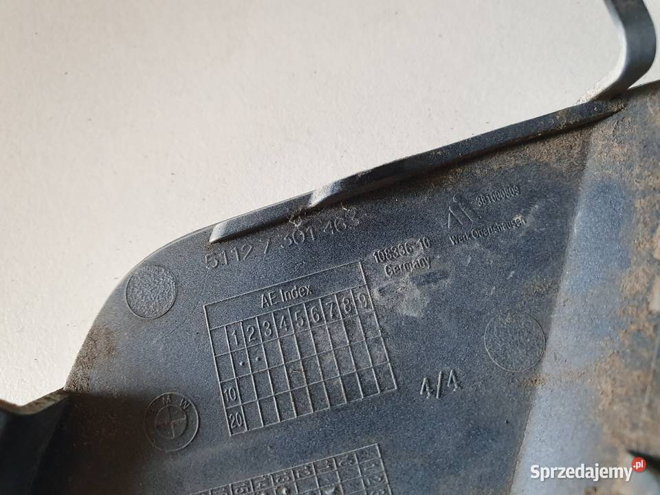 BMW 1 F20 ZAŚLEPKA HAKA ZDERZAKA TYŁ 7301463 wielkopolskie
