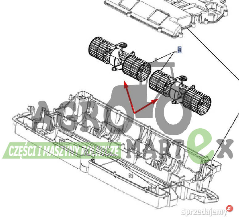 47852858 DMUCHAWA ELEKTRYCZNA CNH Wichrów