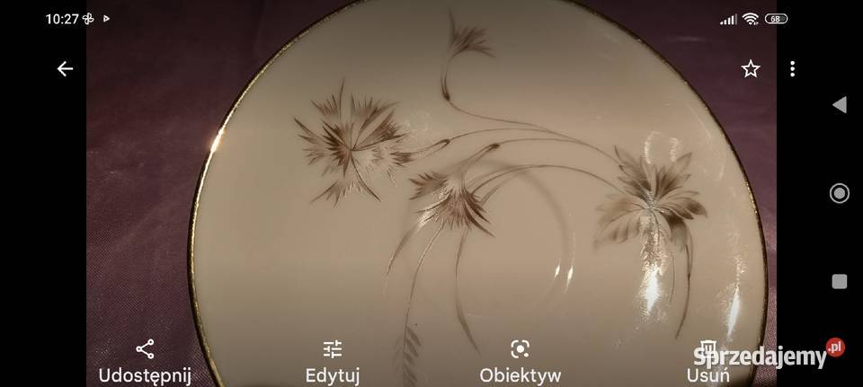 Stara duża filiżanka porcelana Heinrich Selb Wrocław