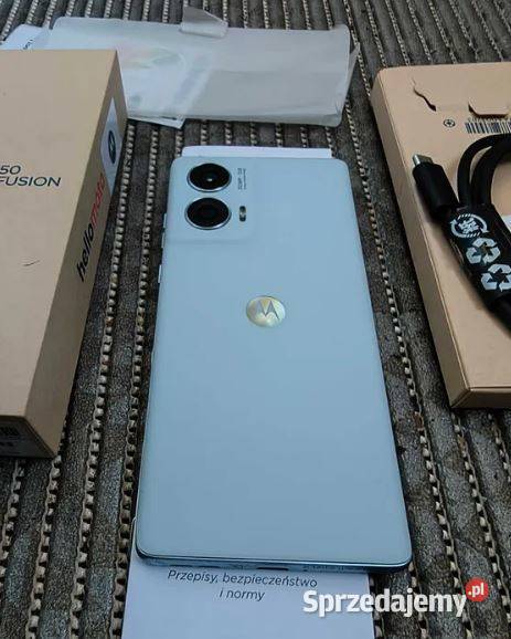 Motorola EDGE 50 Fusion Marshmallow Blue stan Międzyrzec Podlaski