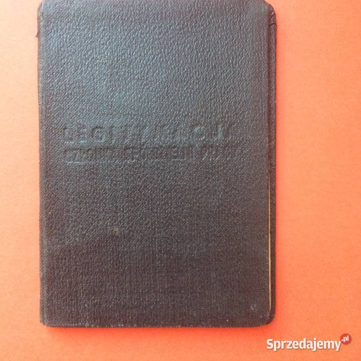1776 Legitymacja Gałuszynski Szczecin