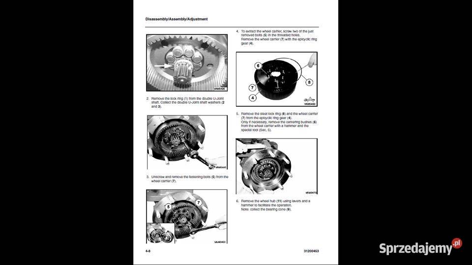 CAT Caterpillar instrukcje napraw do WSZYSTKICH pomorskie Gdańsk sprzedam