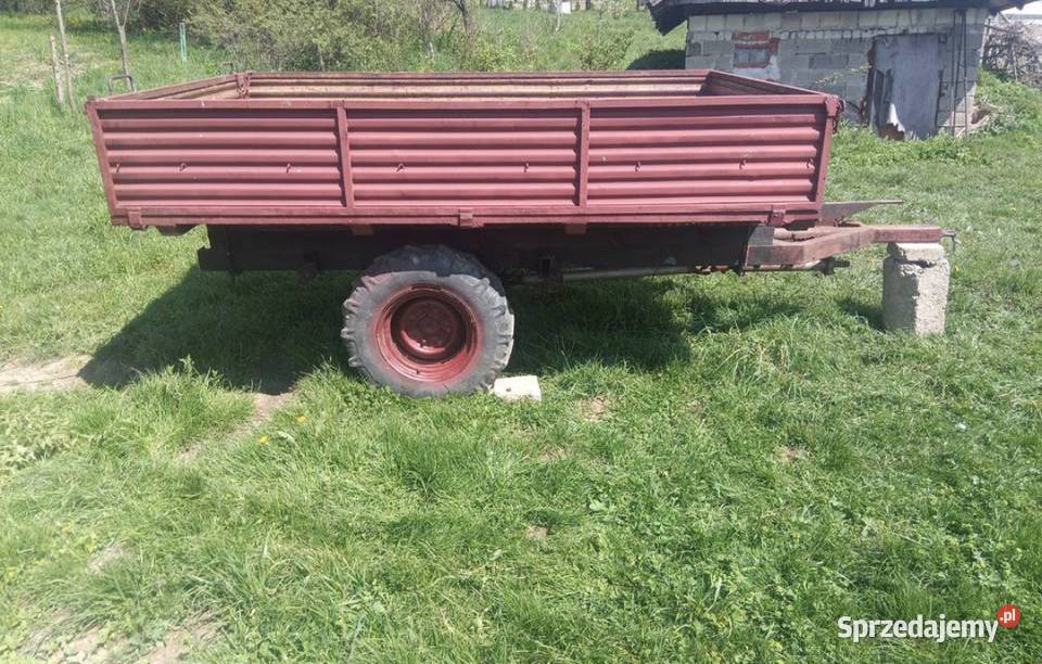 Sprzedam przyczepę z napędem do c330c360 Przyczepy rolnicze Limanowa