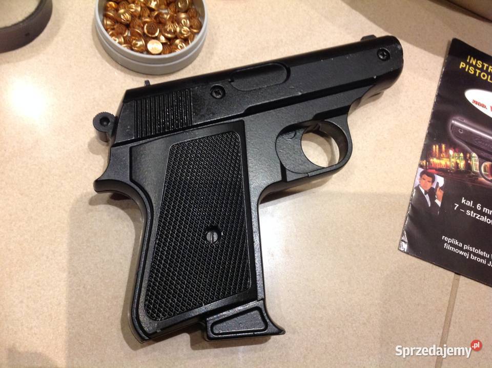 Pistolet Hukowy Replika Pistoletu WALTHER PPK Militaria