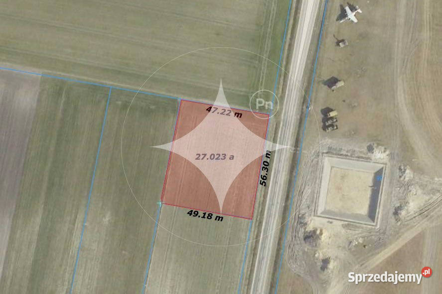 Działka budowlano usługowa 3 min Chełma sprzedam