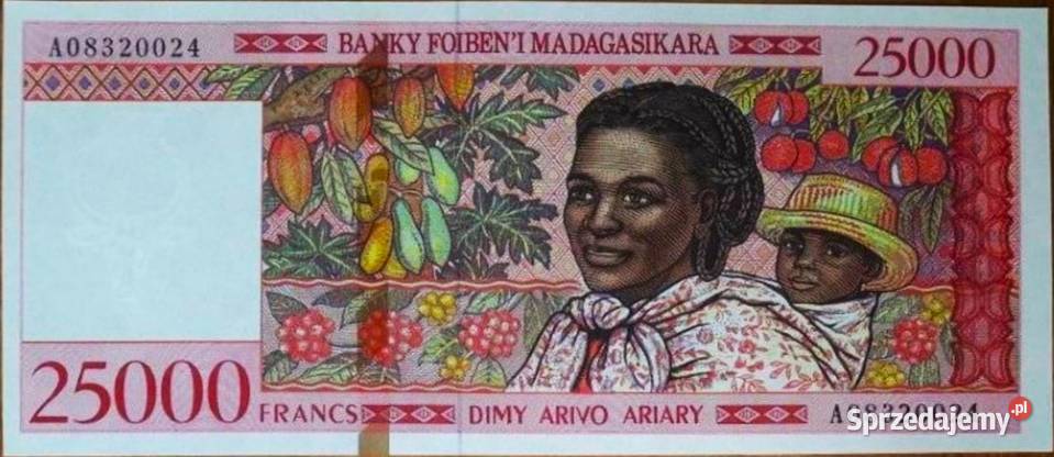 MADAGASKAR 1998P82 UNC wysyłka Człuchów