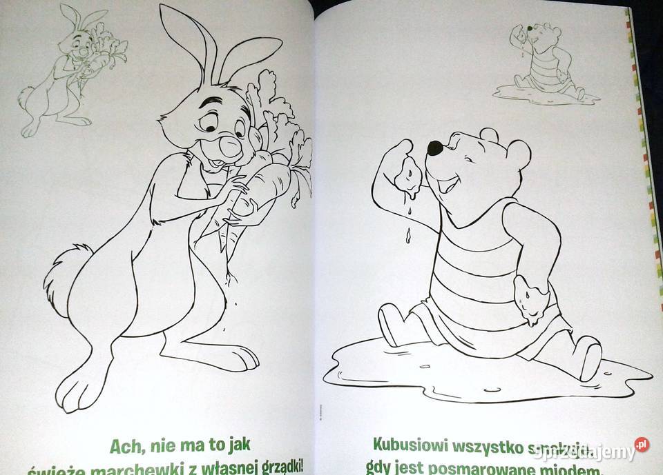 Kubuś i Przyjaciele Naklejam i Koloruję A A sprzedam
