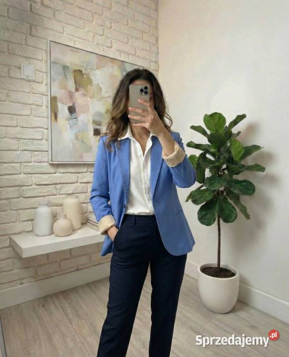 Marynarka Bershka r M wiskoza Bytom