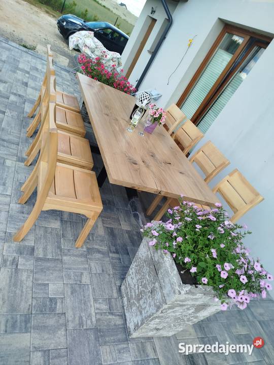 Stół dębowy 75cm Mirów Stary