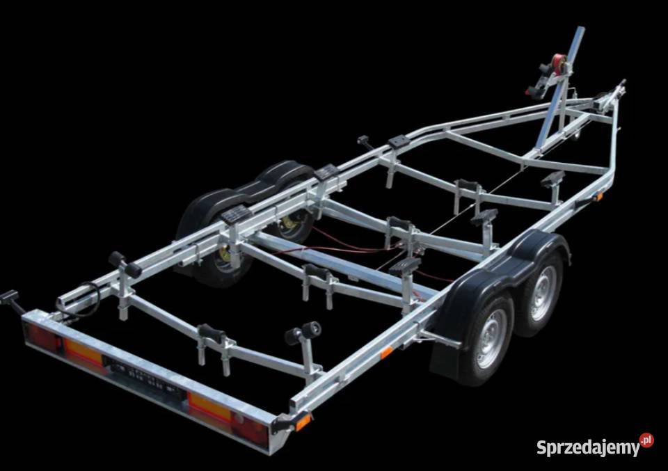 Nowa przyczepa podłodziowa PP2500 2 osie DMC