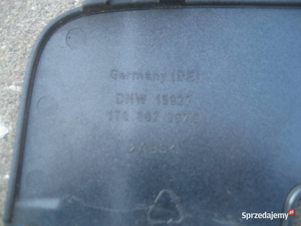 vw touran 1015r zaślepka zderzaka tył na hak