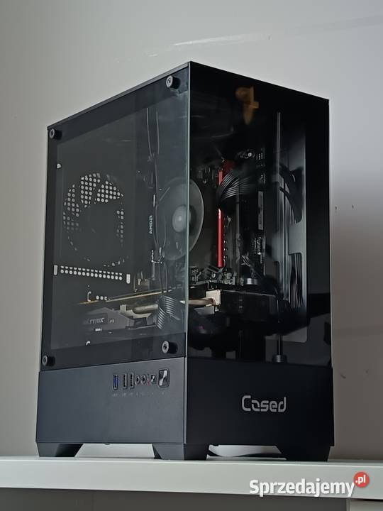 Komputer Gamingowy AntyRGB Czarny Pamięć RAM 8 lubuskie sprzedam