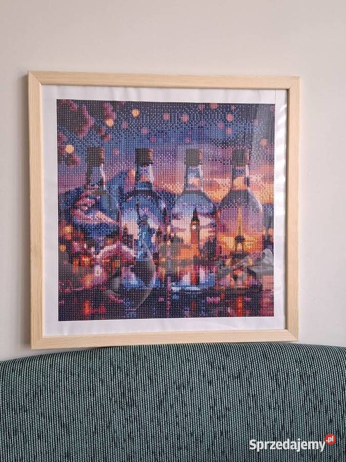 Obraz diamentowy handmade miasta świata diy Rękodzieło