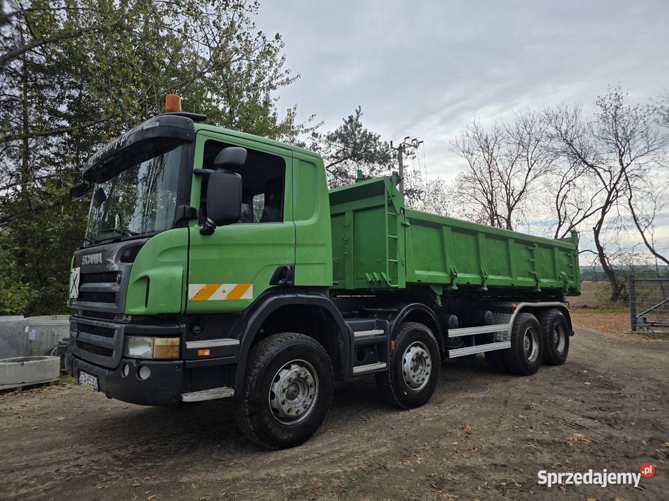 Scania 8x4 hydro burta manual Wywrotki Wywrotki Łubie