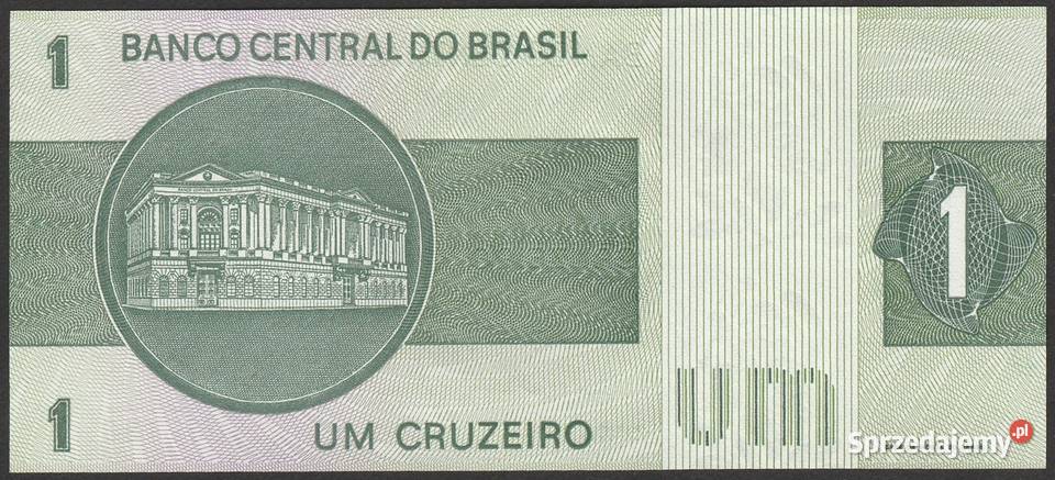 BRAZYLIA 1 CRUZEIRO 19721980 STAN UNC Łódź sprzedam