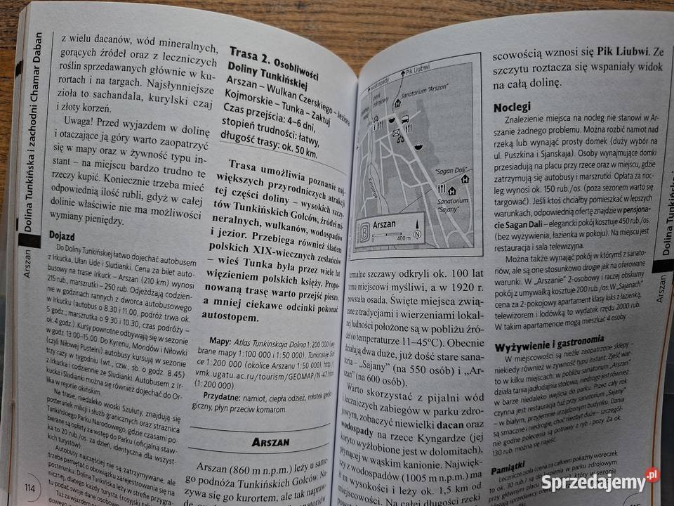 Bajkał Morze Syberii przewodnik Bezdroża przewodnik Mapy i przewodniki sprzedam