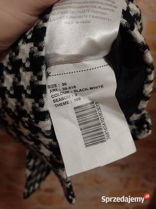36S Biznesowa wełniana kamizelka garniturowa z Kraków