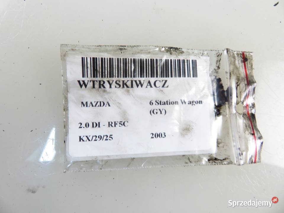 WTRYSKIWACZ MAZDA 6 20 DI 13H50A Wtryskiwacze