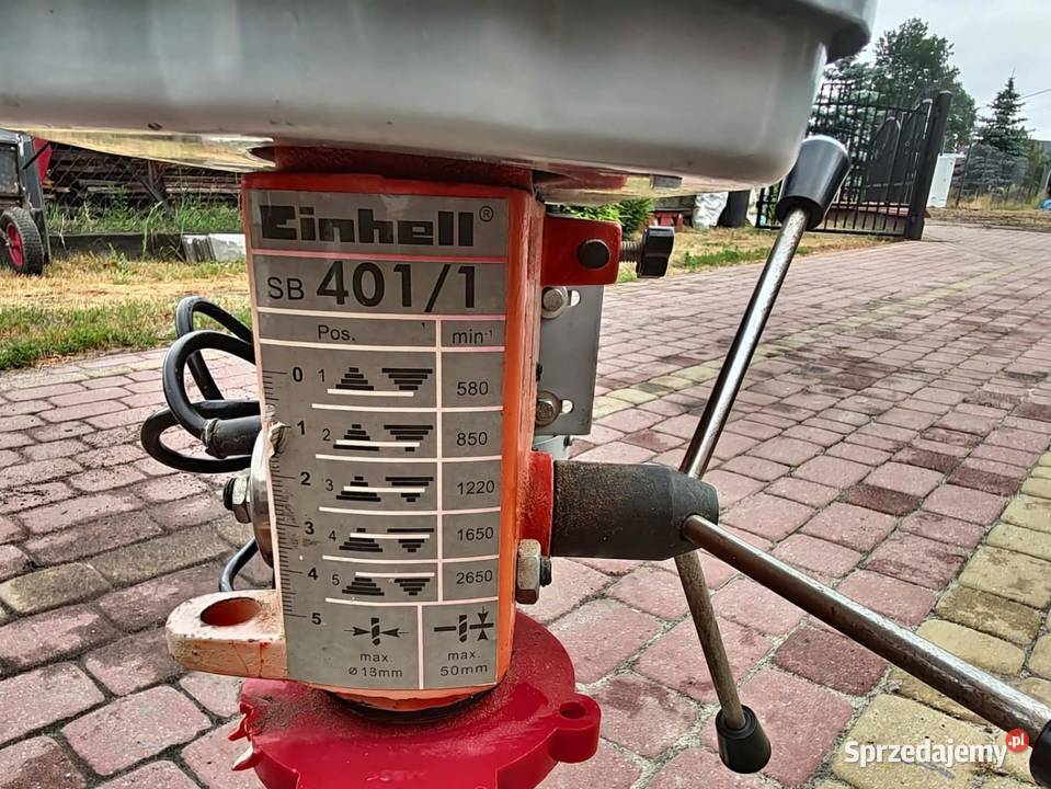 Wiertarka kolumnowa Einhell SB 4011 Lipsko-Polesie