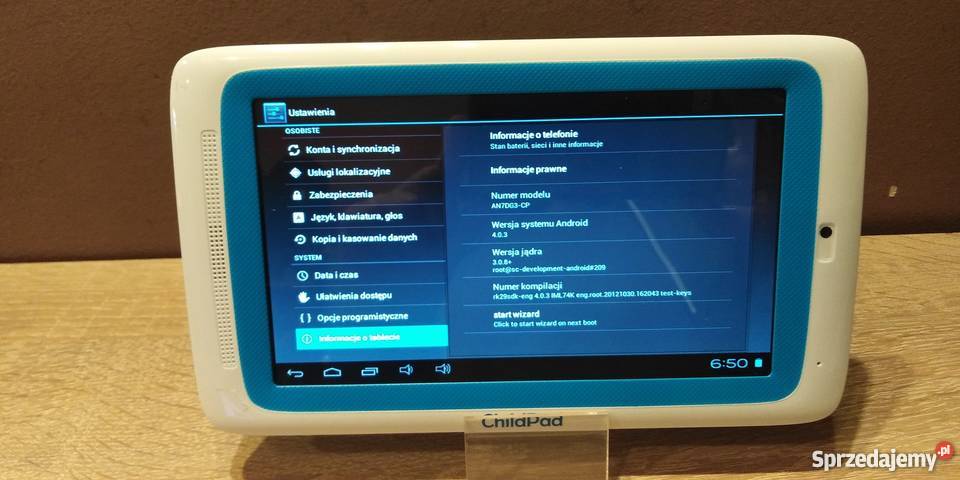 CHILDPAD ARNOVA TABLET FOR KIDS KOMPLET W Pabianice