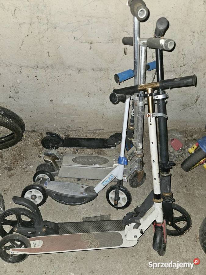 Rowerki chłopca i dziewczynki Hulajnoga Autko Kłodawa sprzedam