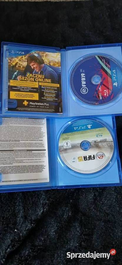 Dwie gry na 4 Fifa 15 Fifa19 małopolskie Kraków