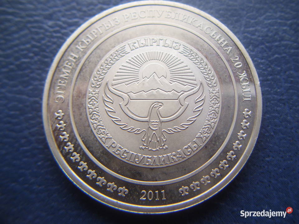 Stare monety 1 som 2011 Kirgistan podkarpackie Lesko