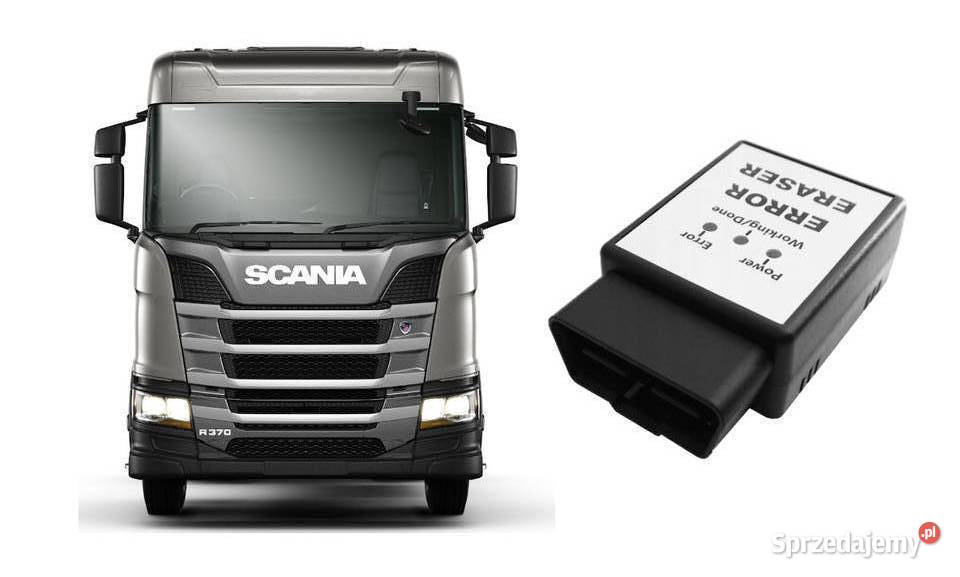 KASOWNIK BŁĘDÓW SCANIA R P T G EURO 6 RESETER