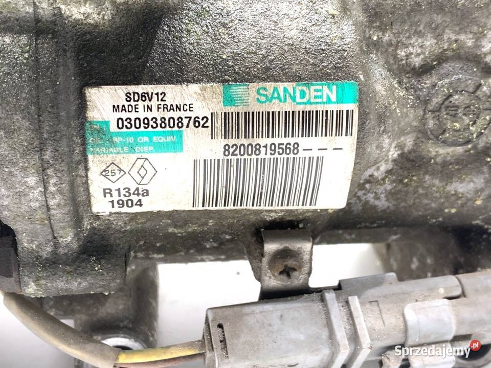 SPRĘŻARKA KLIMATYZACJI RENAULT CLIO III osobowe podkarpackie