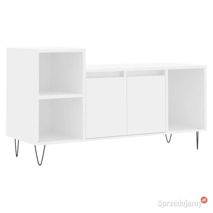 Szafka pod TV biała 100x35x55 materiał Warszawa