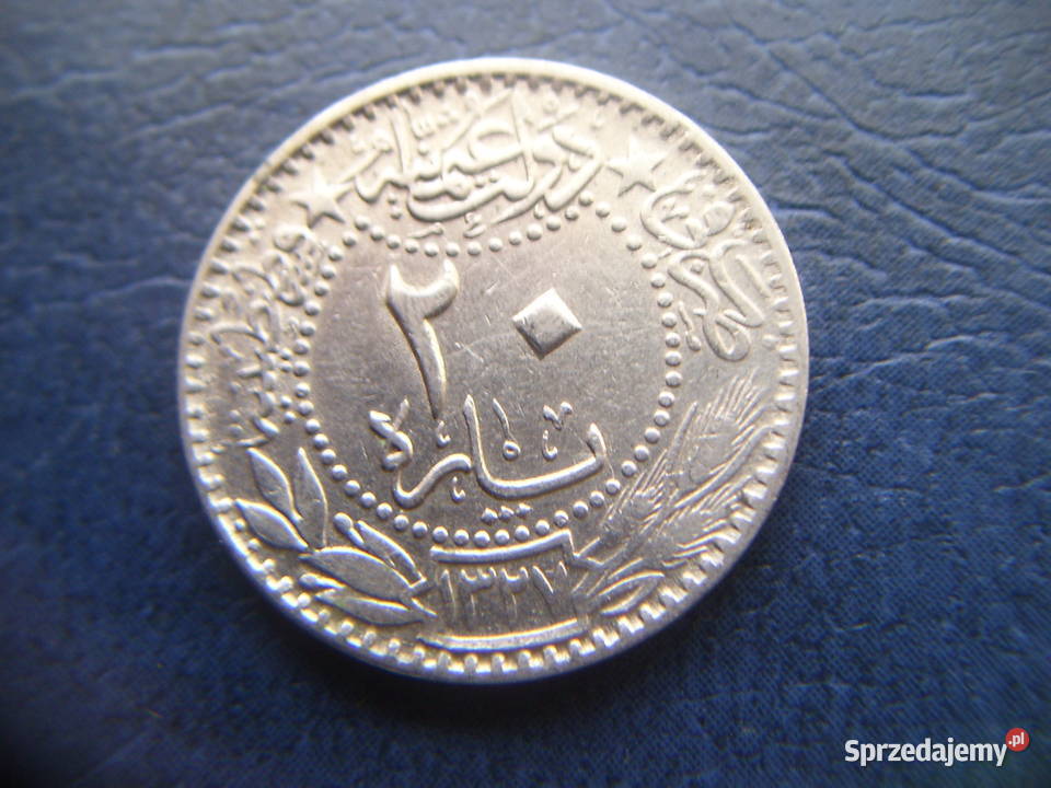 Stare monety 20 para 1909 Imperium Osmańskie Numizmatyka Antyki, Sztuka, Kolekcje podkarpackie Lesko