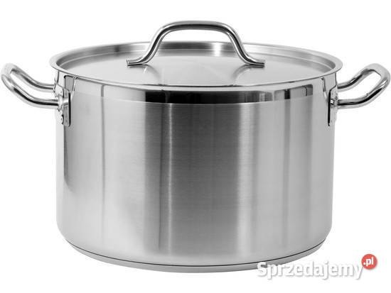 GARNEK ŚREDNI Z POKRYWKĄ ZE STALI NIERDZEWNEJ