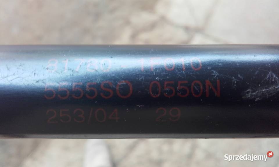 siłowniki tylnej klapy KIA Wesoła