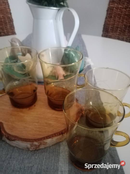 Miodowe szklanki Laura 6 Sosnowiec