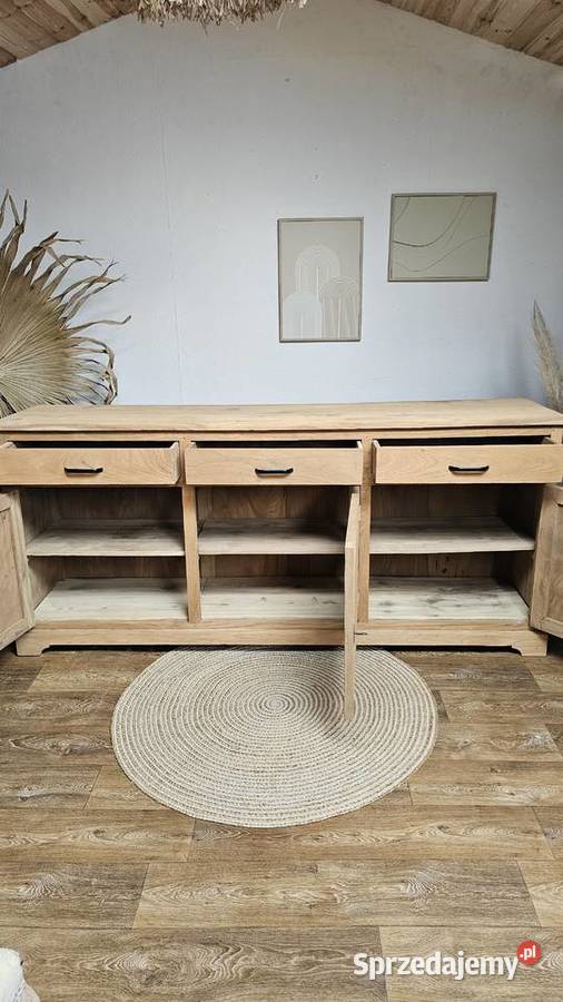 Komoda z litego drewna teak Zduńska Wola