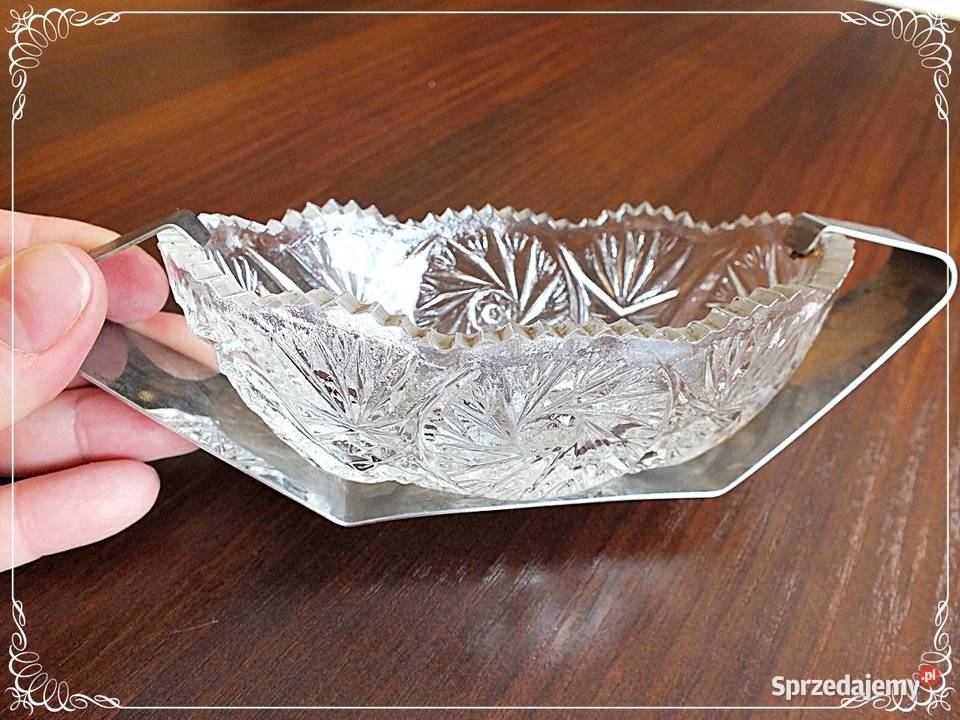 Żardiniera Stojadła Nierdzewneszklana miseczka Żary