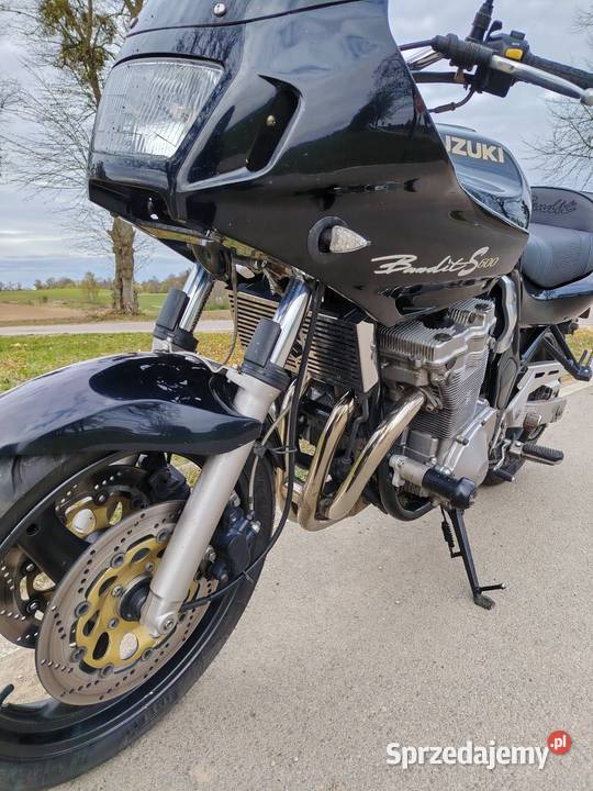 Suzuki Bandit gsf 600 czarny Suzuki Kętrzyn