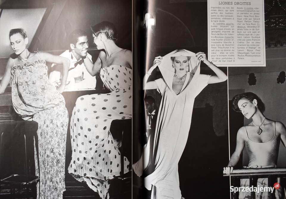 Vogue Paris magazyn mody 1978 Janice Dickinson Kraków
