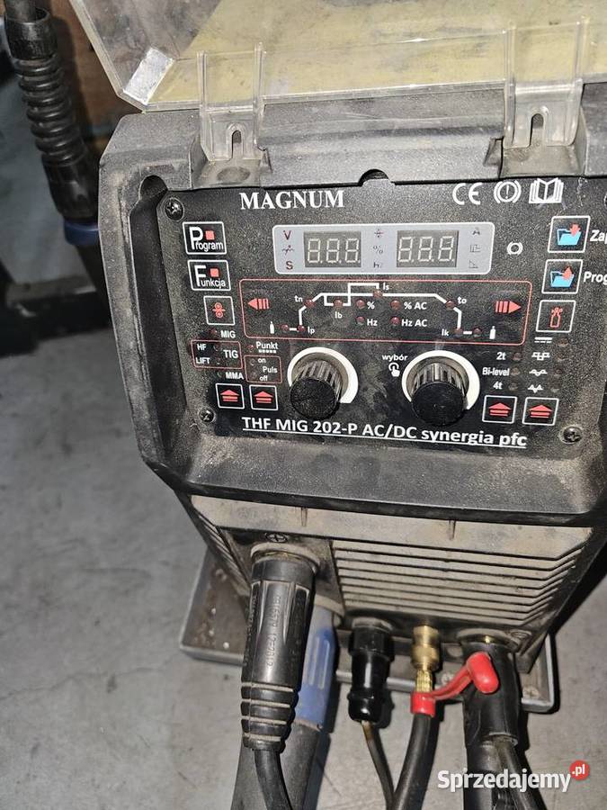 Używana spawarka Magnum THF MIG 202 P ACDC Produkcja Sanok