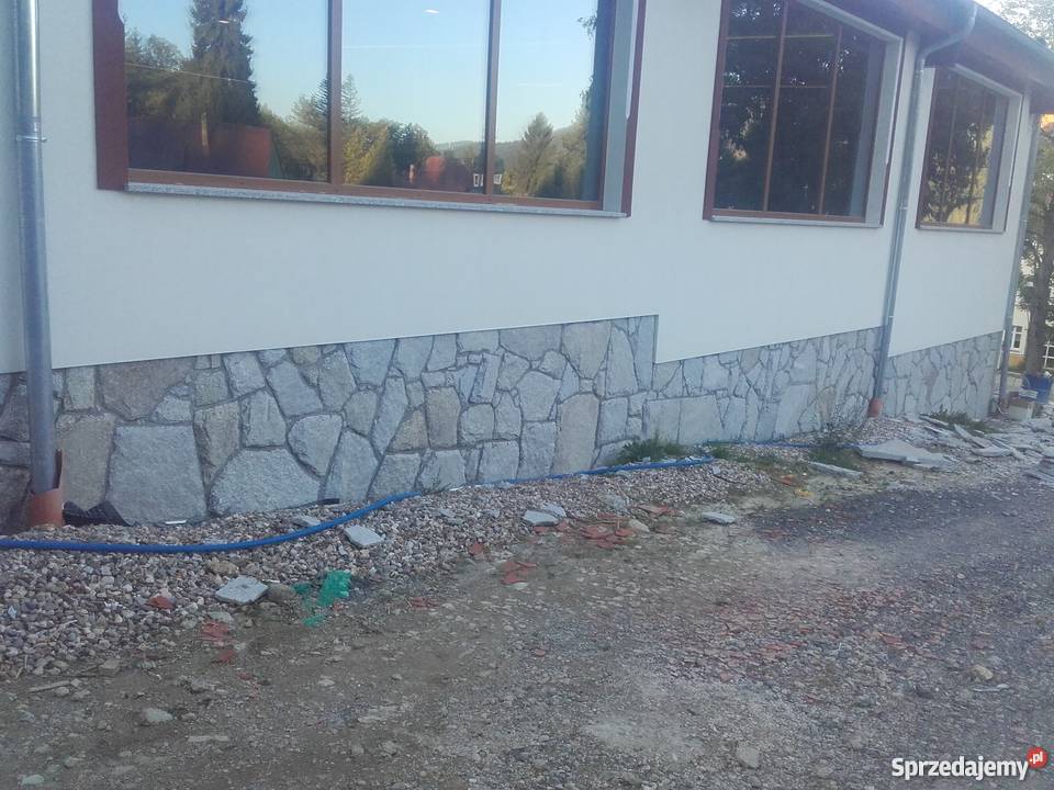 BoniókaKamień granitowyidealny na murki elewacje Świeradów-Zdrój