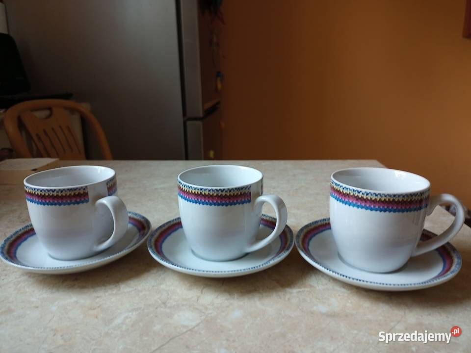 Komplet małych filiżanek 3 Częstochowa