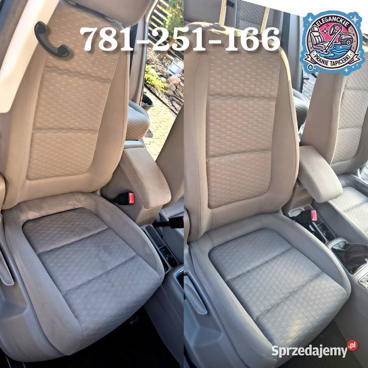 Pranie tapicerki meblowej i samochodowej z Dęblin