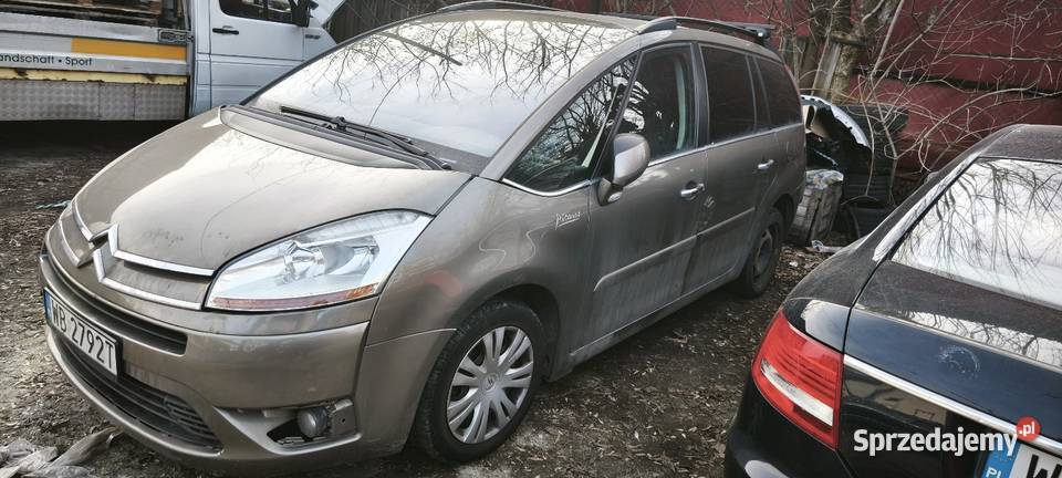 Citroen C4 Grand Picasso 16 HDI uszkodzony