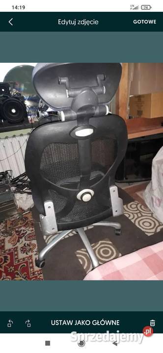 Fotel obrotowy na kółeczkach Warszawa