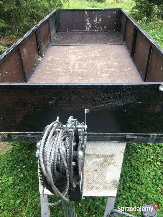 Przyczepka z wciągarką Krasnobród